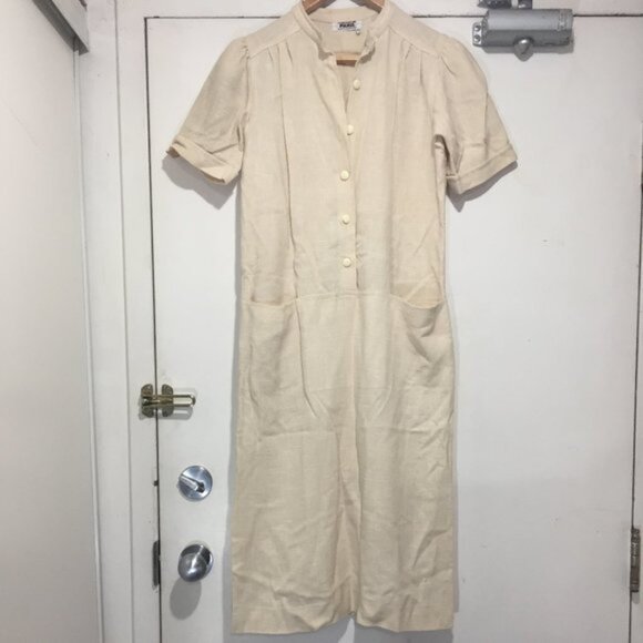 VINTAGE RODIER PARIS MAXI DRESSES SIZE 42 - Picture 2 of 7